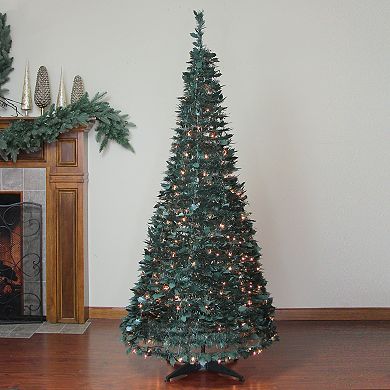 Northlight Seasonal 6-ft. Pre-Lit Pine Pop-Up Artificial Christmas Tree