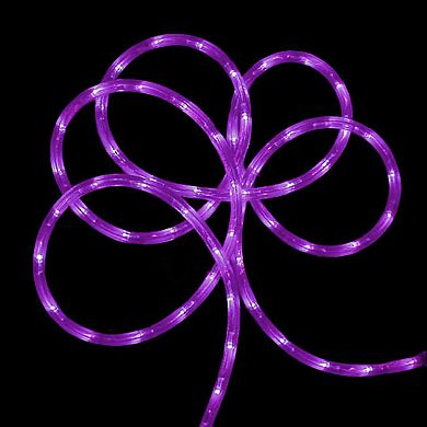 288' Purple LED Indoor/Outdoor Christmas Rope Lights