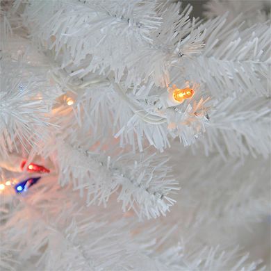 Northlight Seasonal 2-ft. Pre-Lit White Artificial Christmas Tree 
