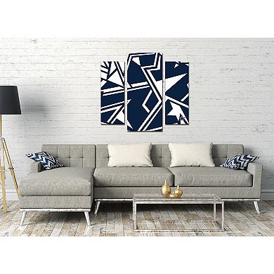 Dallas Cowboys 3-Piece Wall Art