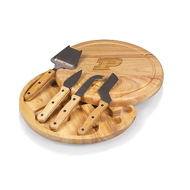 Picnic Time Purdue Boilermakers Circo Cheese Cutting Board Set
