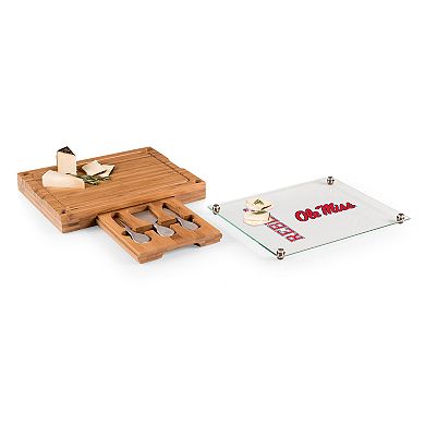 Ole Miss Rebels Concerto Glass-Top Cutting Board Set