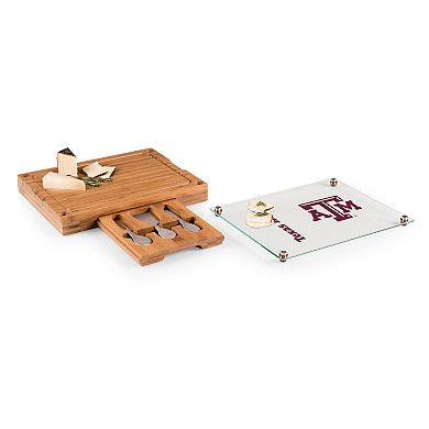 Texas A&M Aggies Concerto Glass-Top Cutting Board Set