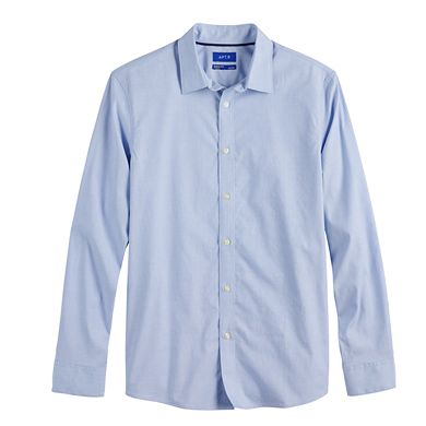 Big & Tall Apt. 9® Premier Flex Regular-Fit No-Iron Button-Down Shirt