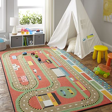 Mohawk® Home Prismatic Race Track Play EverStrand Rug