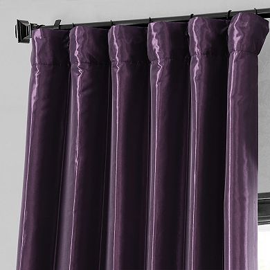 EFF Blackout Faux Silk Taffeta Window Curtain