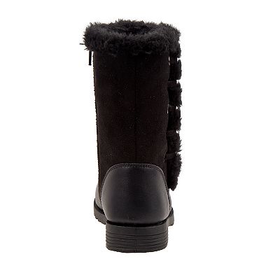 Rugged Bear Plush Toddler Girls' Winter Boots