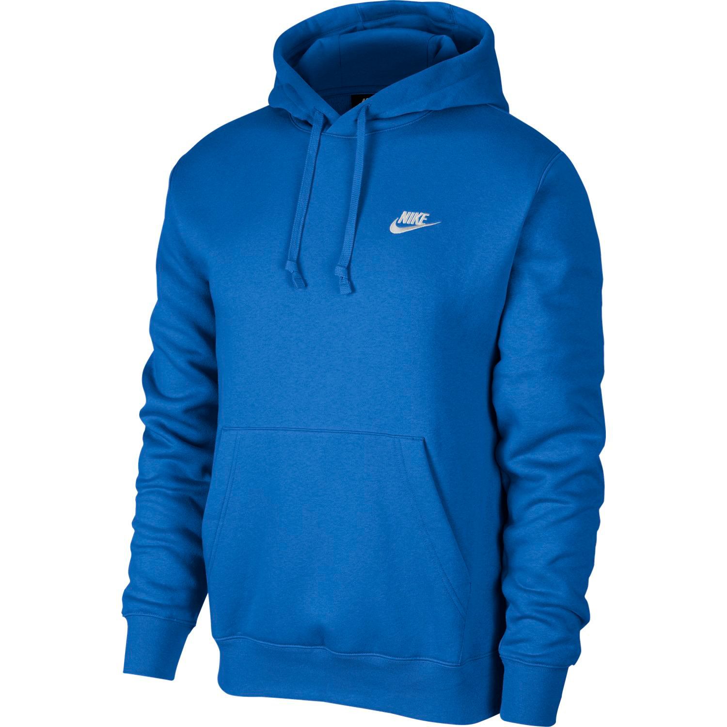 bright blue nike hoodie