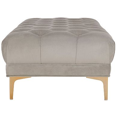 Safavieh Zarya Tufted Rectangular Bench