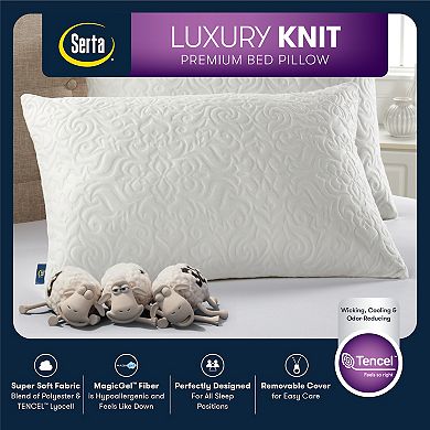 Serta luxury knit store pillow