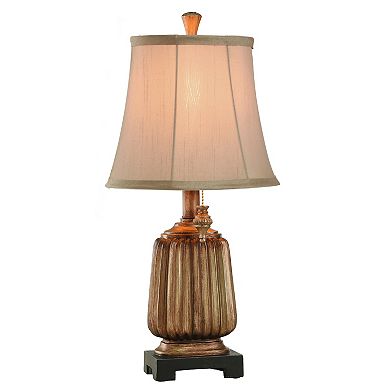 Copper Finish Table Lamp