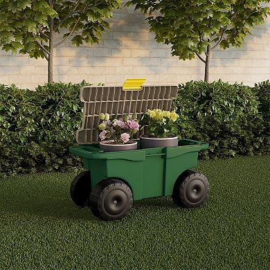 Pure Garden Indoor / Outdoor Storage Cart