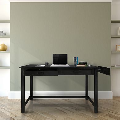 Casual Home Jefferson Work Desk & Concealed Side Drawer
