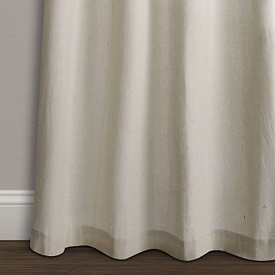 Lush Decor 2-pack Milo Linen Window Curtain Set