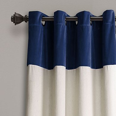 Lush Decor 2-pack Milo Linen Window Curtain Set