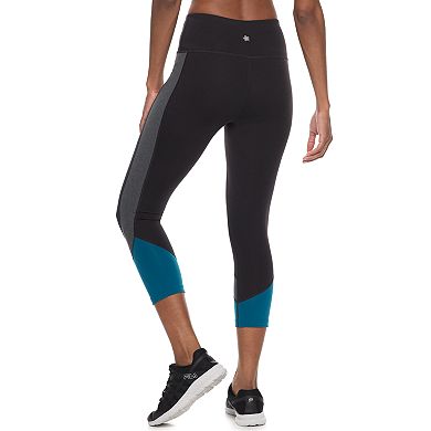 Women's Tek Gear® Colorblock Shapewear High-Waisted Capri Leggings