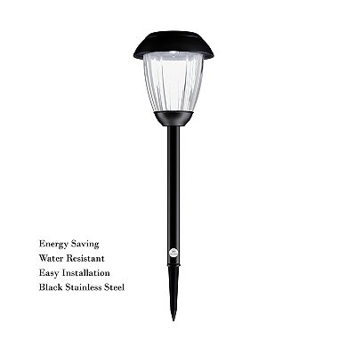 Pure Garden Black Landscape Stake Light