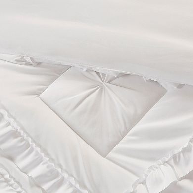 Intelligent Design Karlie Solid Quilt Set with Shams