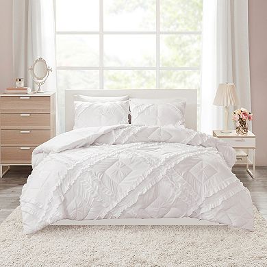 Intelligent Design Karlie Solid Quilt Set with Shams