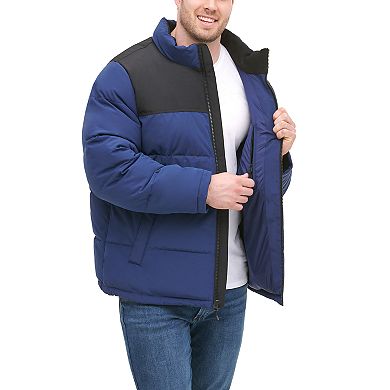 Big & Tall Levi's® Arctic Cloth Quilted Logo Puffer Jacket