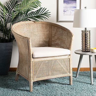 Safavieh Alexana Rattan Armchair