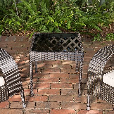 Patio Sense Coconino Wicker Chat Set