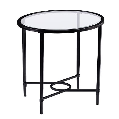 Southern Enterprises Quila Oval End Table