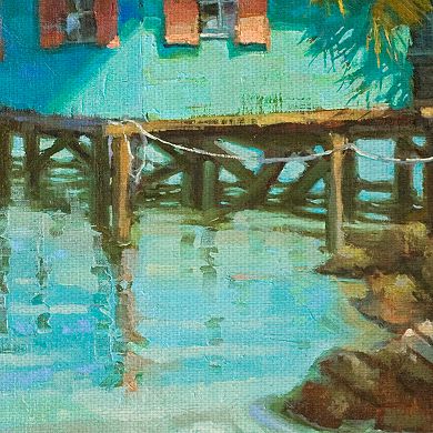 Fine Art Canvas "Waterfront" by Kathleen Denis Wall Art