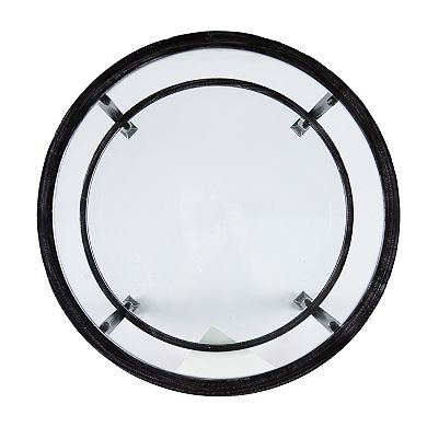 Jahora MetalGlass Round End Table