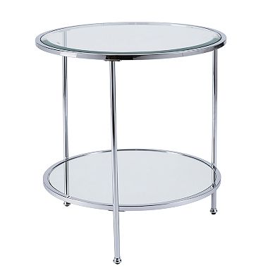 Ruoa End Table Glam Style