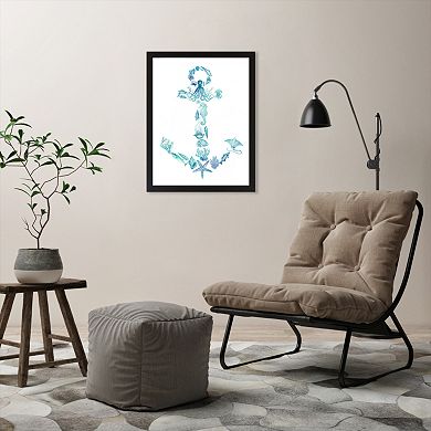 Americanflat "Anchor 2015" Framed Wall Art