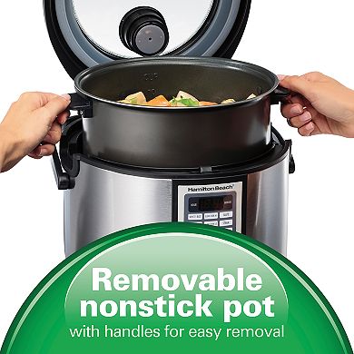 Hamilton Beach 9-in-1 Multicooker with Glass Lid