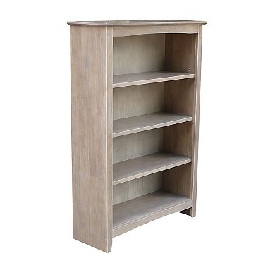 International Concepts Shaker 4-Shelf Bookcase
