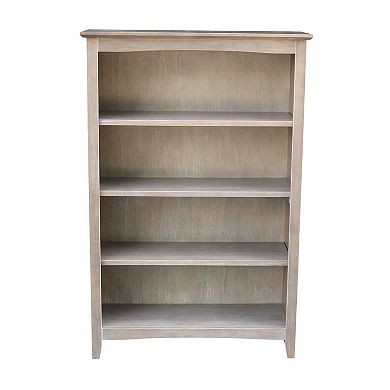 International Concepts Shaker 4-Shelf Bookcase