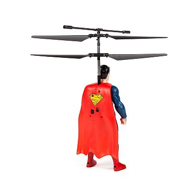 World Tech Toys Superman Flying Figure 2 Channel Helicopter