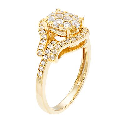10k Gold 5/8 Carat T.W. Diamond Ring