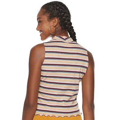 Juniors' Candies® Sleeveless Mock Neck