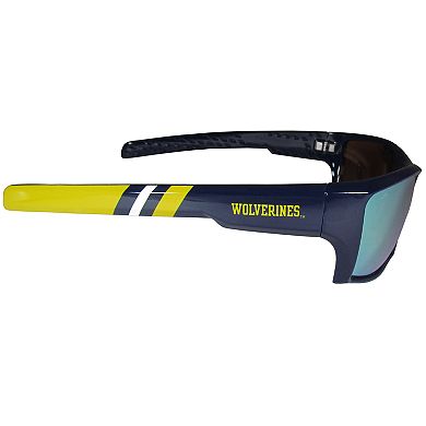 Adult Michigan Wolverines Edge Wrap Sunglasses