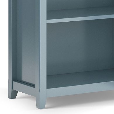 Simpli Home Amherst Transitional 5-Shelf Bookcase