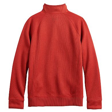 Boys 8-16 Under Armour Sweater Fleece Half-Snap Top