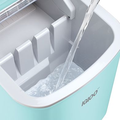 Igloo 26-lb. Aqua Automatic Portable Countertop Ice Maker Machine