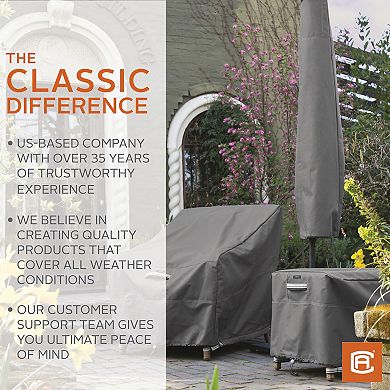 Classic Accessories Ravenna Round Patio Table & Chair Set Cover - Outdoor