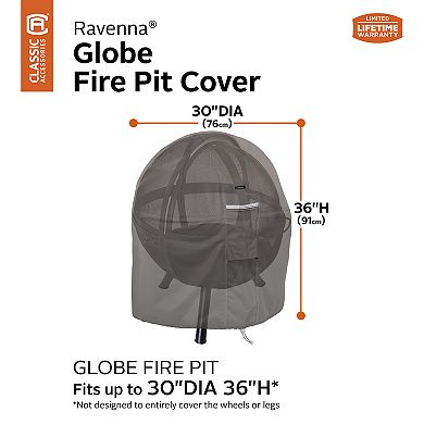 Classic Accessories Ravenna Globe Fire Pit Cover