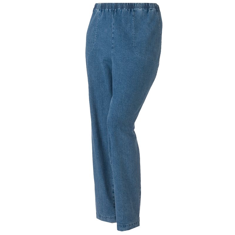 WOMEN'S CROFT & BARROW PULL-ON JEANS PLUS