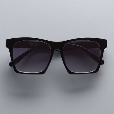 Simply Vera Vera Wang Carlina 56mm Oversized Square Sunglasses 