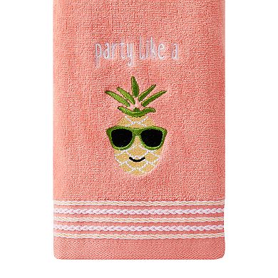 Saturday Knight, Ltd. 2-pack Party Pineapple Hand Towel
