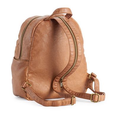 Stone & Leather Backpack