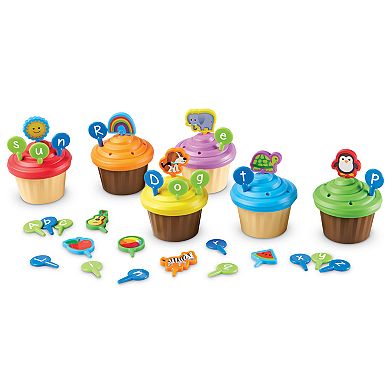 Learning Resources ABC Party Cupcake Toppers