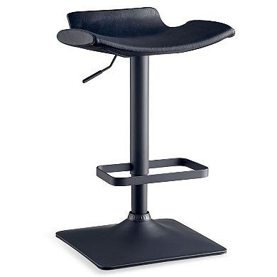 Leick Furniture Black Adjustable Swivel Stool Set