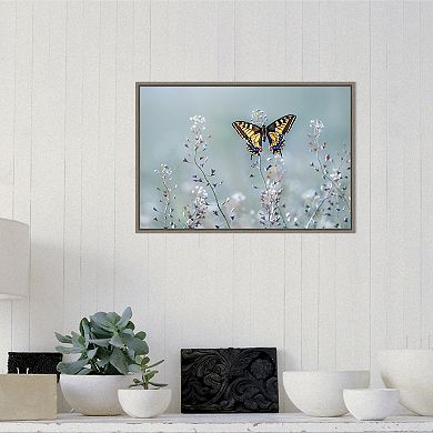 Amanti Art Swallowtail Beauty Framed Canvas Wall Art